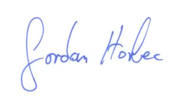 Potpis Gordana Horbeca